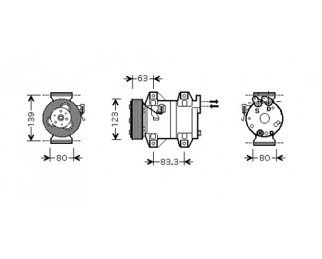 Compresseur, climatisation, Image 2