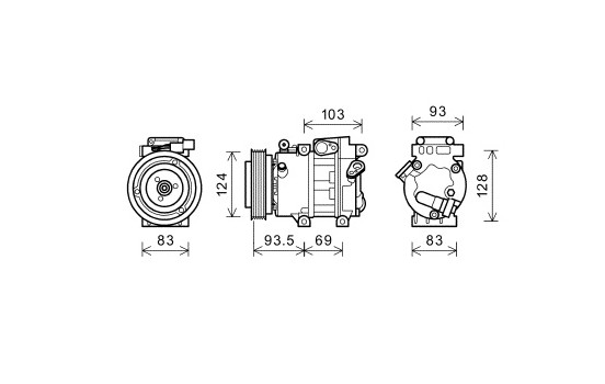 Compresseur, climatisation, Image 2