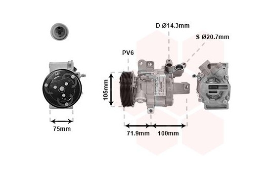 Compresseur, climatisation