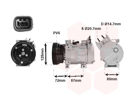 Compresseur, climatisation