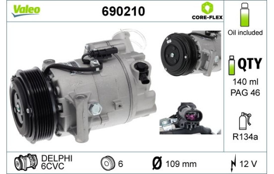 Compresseur, climatisation