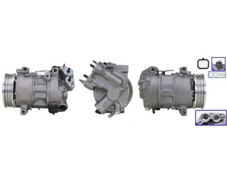 Compresseur, climatisation