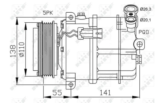 Compresseur, climatisation, Image 3