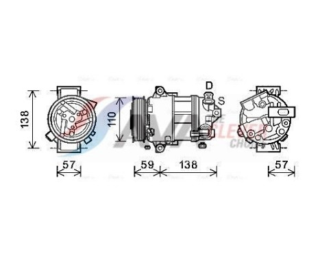 Compresseur, climatisation