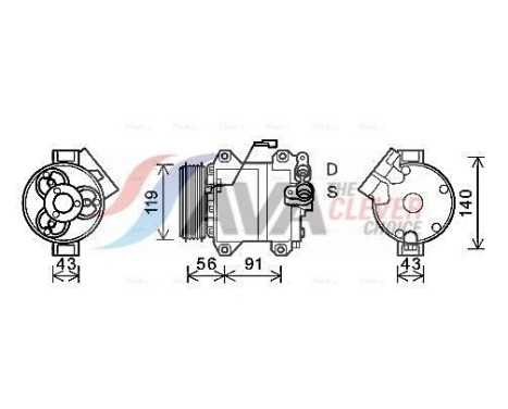 Compresseur, climatisation
