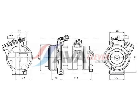 Compresseur, climatisation