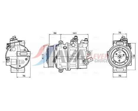 Compresseur, climatisation