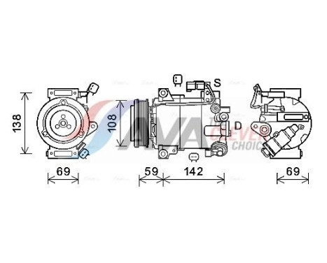 Compresseur, climatisation