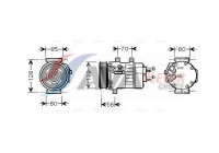 Compresseur, climatisation