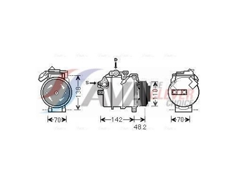 Compresseur, climatisation