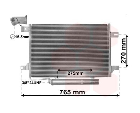 Condenseur, climatisation 30005382 International Radiators, Image 2