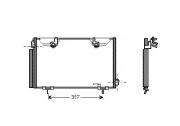 Condenseur, climatisation 53005328 International Radiators