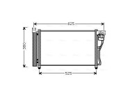 Condenseur, climatisation HYA5164D Ava Quality Cooling