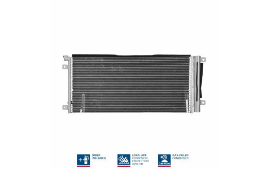 Condensateur, climatisation 941224 Nissens