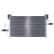 Condensateur, climatisation 94414 Nissens