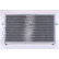 Condensateur, climatisation 94418 Nissens, Vignette 3