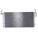 Condensateur, climatisation 94449 Nissens