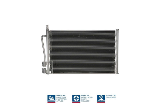 Condensateur, climatisation 94587 Nissens, Image 3