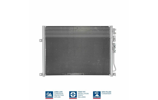 Condensateur, climatisation 94931 Nissens, Image 3