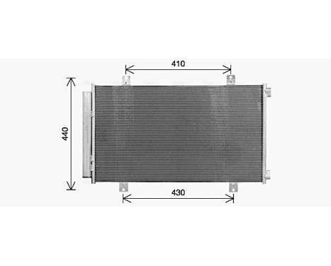 Condensateur, climatisation SZ5159D Ava Quality Cooling