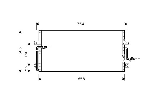 CONDENSATEUR INTÉGRÉ 86-89 25005087 International Radiators