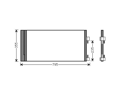 CONDENSEUR AR 43005430X International Radiators