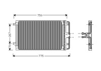CONDENSEUR CIRRUS / STRATUS 95-97 07005021 International Radiators