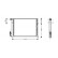 Condenseur, climatisation 01005061 International Radiators