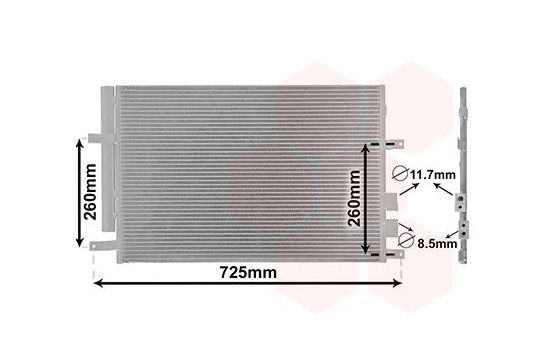 Condenseur, climatisation 01005097 International Radiators, Image 2