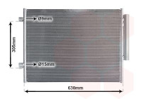 Condenseur, climatisation 01015701 International Radiators