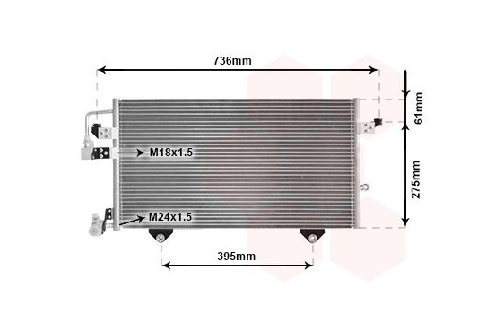 Condenseur, climatisation 03005121 International Radiators, Image 2