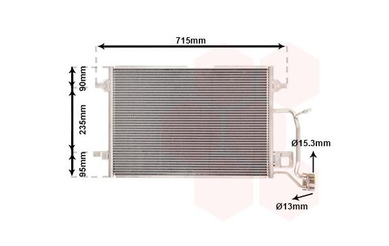 Condenseur, climatisation 03005173 International Radiators, Image 2