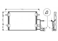Condenseur, climatisation 03005173 International Radiators