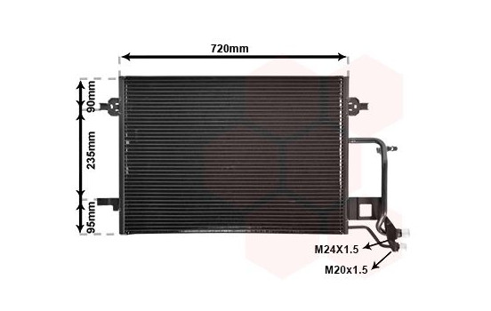Condenseur, climatisation 03005176 International Radiators