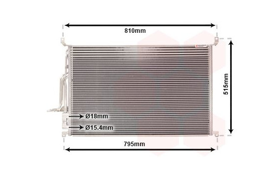 Condenseur, climatisation 03005301 International Radiators, Image 2