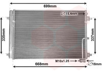 Condenseur, climatisation 03005368 International Radiators