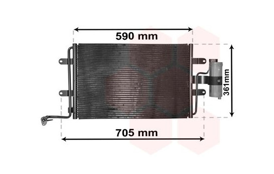 Condenseur, climatisation 03015130 International Radiators