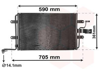 Condenseur, climatisation 03015130 International Radiators