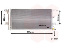 Condenseur, climatisation 03015704 International Radiators