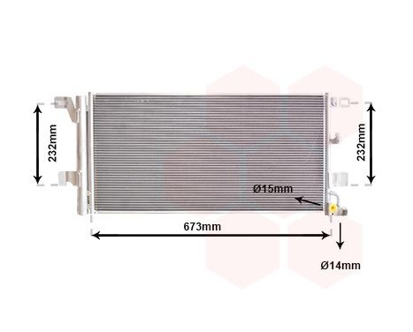 Condenseur, climatisation 03015704 International Radiators