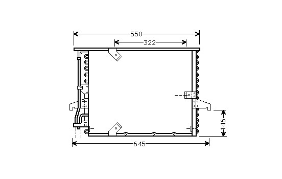 Condenseur, climatisation 06005180 International Radiators, Image 2