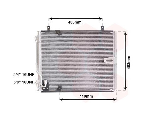 Condenseur, climatisation 06005183 International Radiators