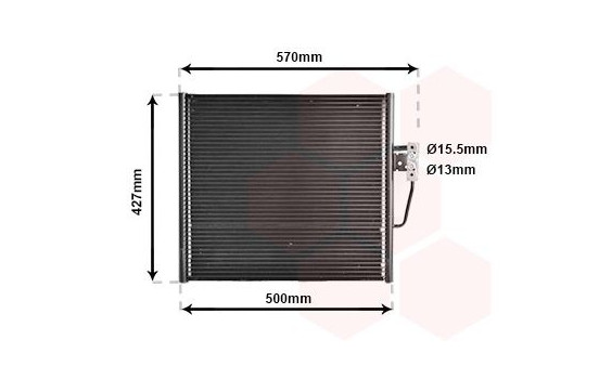 Condenseur, climatisation 06005192 International Radiators, Image 2