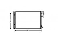 Condenseur, climatisation 06005295 International Radiators