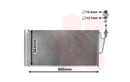 Condenseur, climatisation 06005363 International Radiators