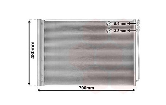 Condenseur, climatisation 06005370 International Radiators, Image 2