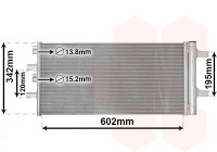Condenseur, climatisation 06015701 International Radiators