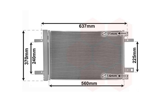Condenseur, climatisation 09015702 International Radiators
