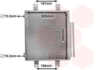Condenseur, climatisation 11005075 International Radiators