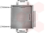 Condenseur, climatisation 11005076 International Radiators
